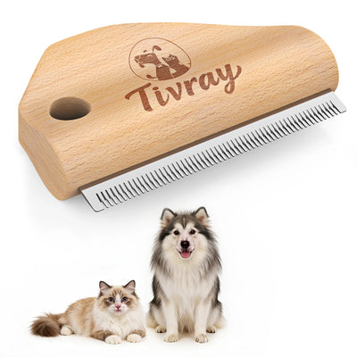 Brosse à Poils en Bois pour Chien