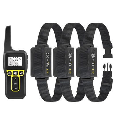 Collier Vibration Dressage 3 Chiens Étanche