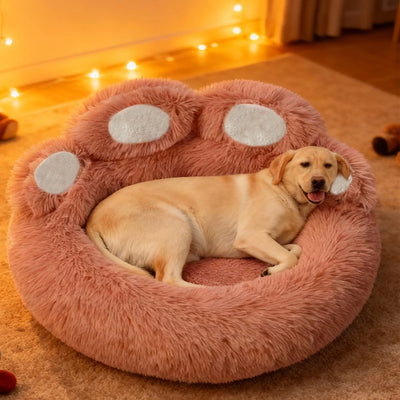 Panier Patte Peluche Apaisant Chien 35 kg Antidérapant