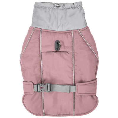 Manteau d'Hiver Col Polaire Réfléchissant Chien
