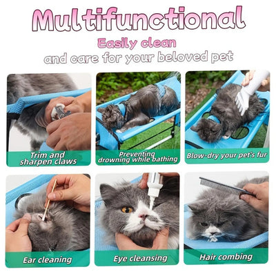 Table de Toilettage Pliable avec Poches, Petit Chien 13,6 kg