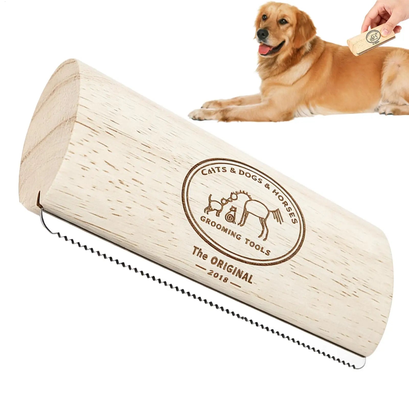 Brosse de Toilettage Anti-Perte de Poils pour Chien