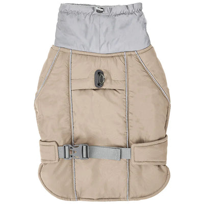 Manteau d'Hiver Col Polaire Réfléchissant Chien