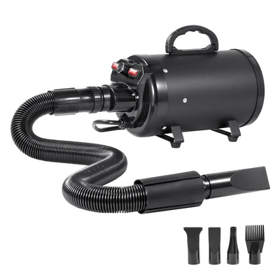 Souffleur pour Chien 2000W Toilettage 4 Buses SucceBuy