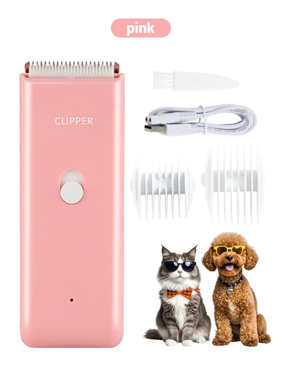 Tondeuse pour Chien Compacte Rechargeable USB 12 cm