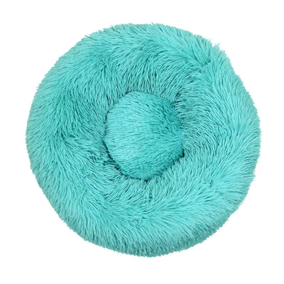 Panier Rond Donut Fibre Longue pour Chien 40 à 110 cm