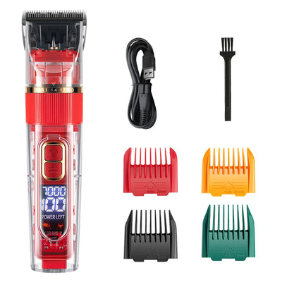 Tondeuse pour Chien Lame Céramique Réglable 0,8 à 2 mm