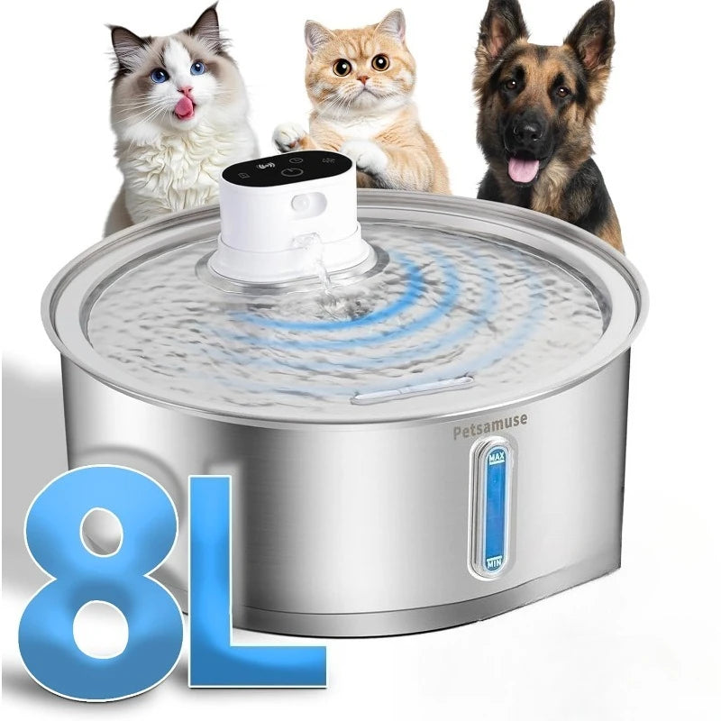 Fontaine à Eau sans Fil 8 L sur Batterie Gros Chien
