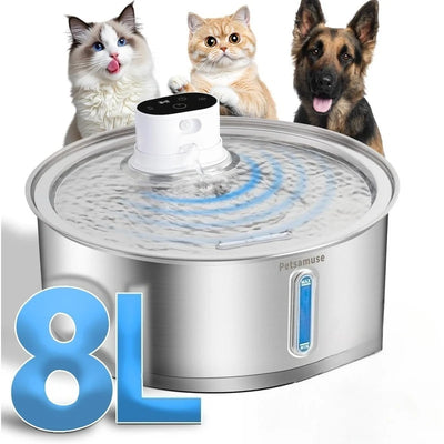 Fontaine à Eau sans Fil 8 L sur Batterie Gros Chien