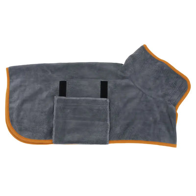Peignoir Séchage Rapide 2 en 1 pour Chien
