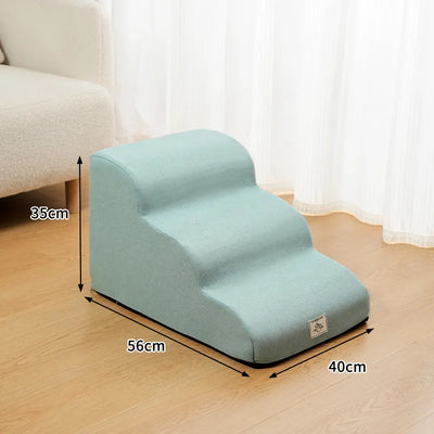 Escalier pour Chien Velours Mousse 2-3 Marches Petit Chien