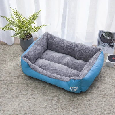 Panier Rectangulaire pour Chien Bords Rembourrés Lavable 6 Tailles