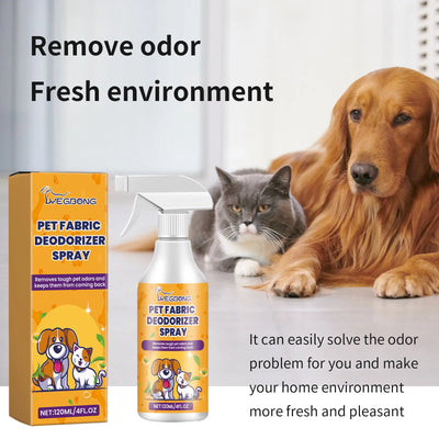 Spray Désodorisant Textile Anti-Odeurs Chien 120 ml