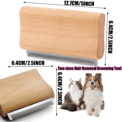 Brosse Anti-Perte de Poils pour Chien Petit et Grand Format