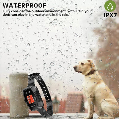 Clôture Électronique Sans Fil pour Chien GPS Rayon 900 m