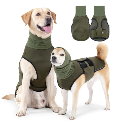 Vêtement Apaisant Anti-Anxiété avec Col Chauffe-Cou pour Chien