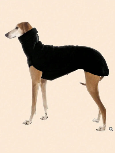 Manteau Lévrier Polaire Col Roulé Whippet Galgo