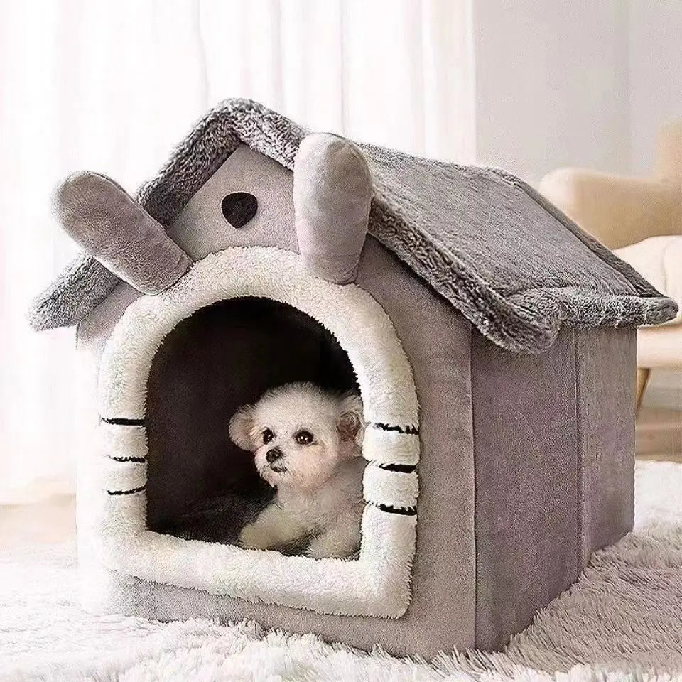 Niche d'Intérieur pour Chien Lavable en Machine Mini Chien