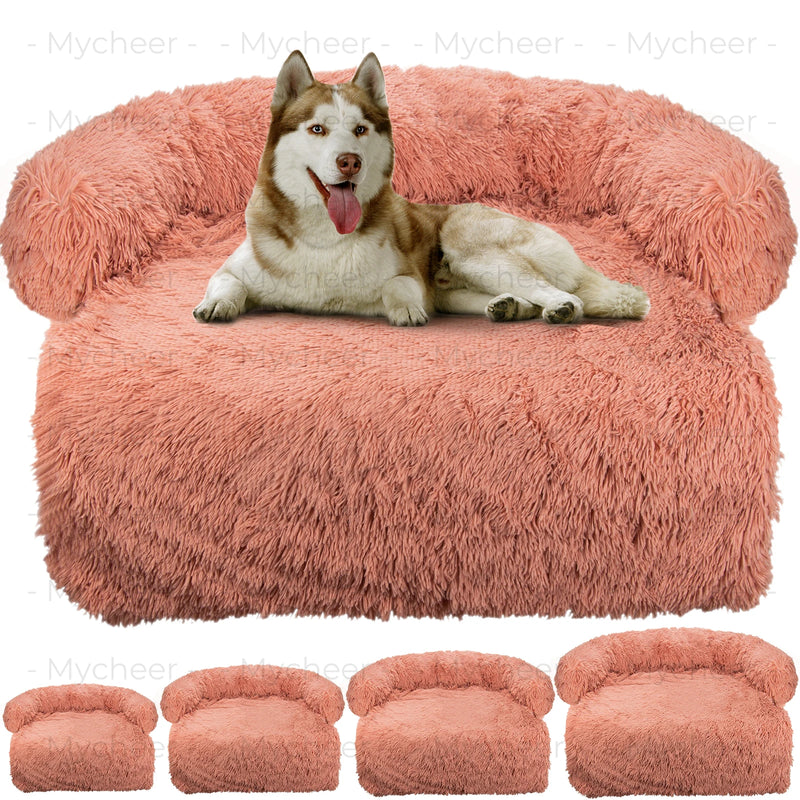 Coussin de Canapé Chaud Grand Chien Hiver