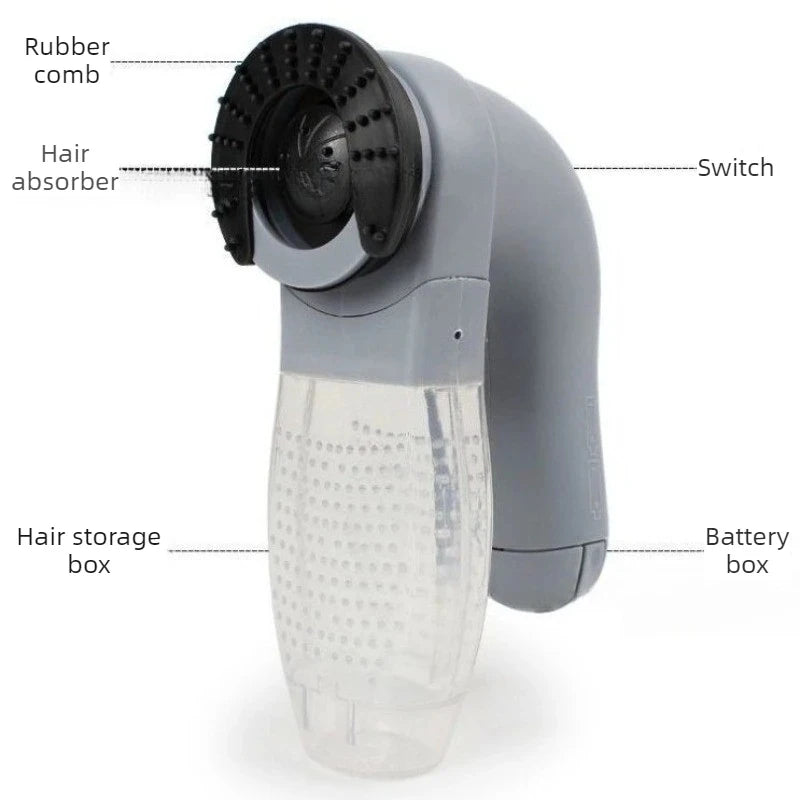 Aspirateur Poils de Chien Sans Fil Brosse Caoutchouc