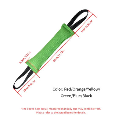 Jouet Boudin de Traction pour Chien 30 cm Poignées