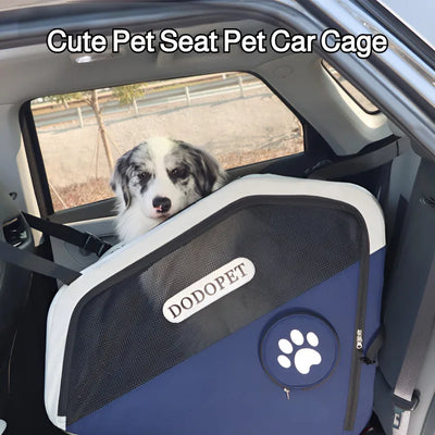 Siège Auto Chien Sécurisé Anti-Évasion pour Petit Chien
