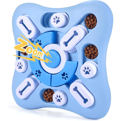 Jouet Puzzle Interactif pour Chien Plateau à Friandises