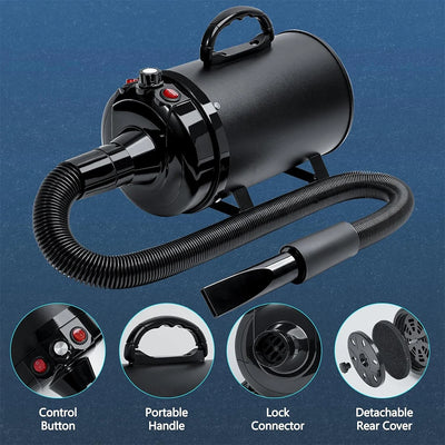 Sèche-Cheveux Professionnel Gros Chien 2800W