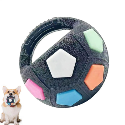 Jouet de Traction Ballon à Poignée 13 cm pour Chien