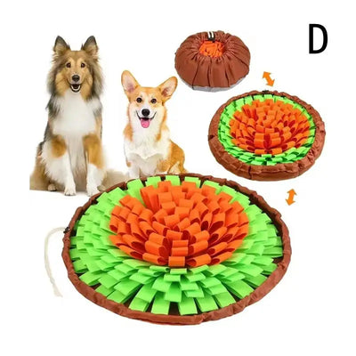 Tapis de Fouille Rond Pliable 44 cm pour Chien