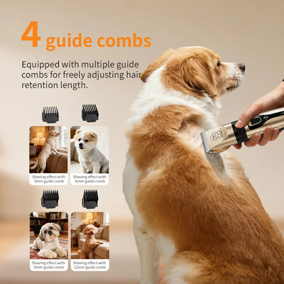 Tondeuse pour Chien Kit Corps et Pattes 4 Sabots