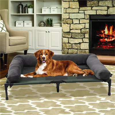 Lit pour chien surélevé - Gros-Chien.com