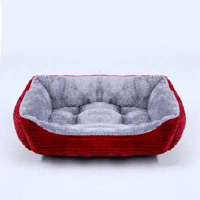 Panier Peluche Bords Rembourrés Apaisant Chien 88 cm