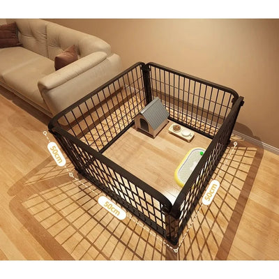 Enclos Modulable pour Chien d'Intérieur Haut et Robuste