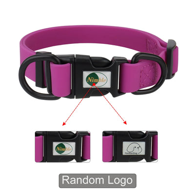 Collier PVC Réglable Imperméable Gros Chien
