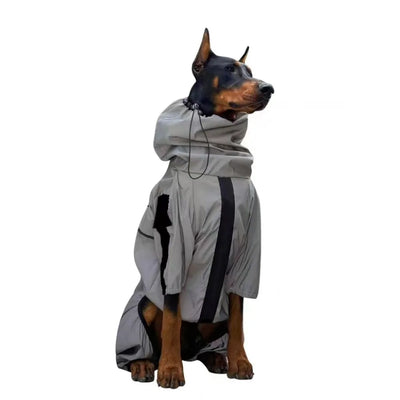 Combinaison Imperméable Réfléchissante Grand Chien 3XL-6XL