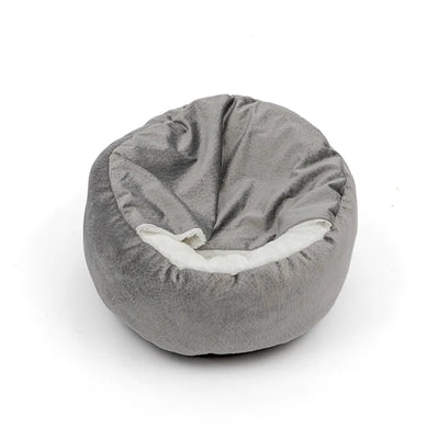 Panier Igloo Rond Cocon Douillet pour Petit Chien 50 et 60 cm