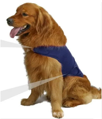 Vêtement Apaisant Anti-Anxiété Réglable Col Amovible Chien Voyage