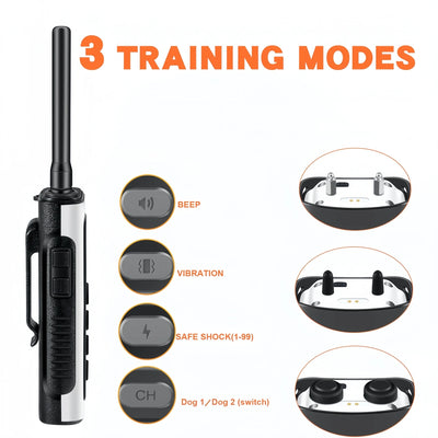 Collier Dressage 3400ft Gros Chien IPX7