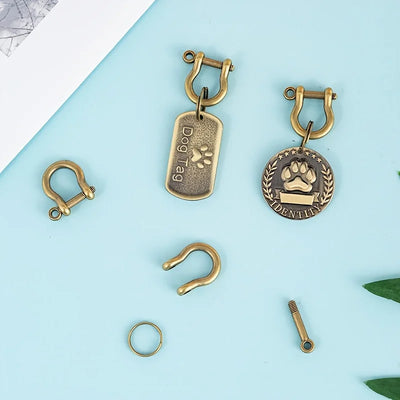 Médaille Gravée au Laser Robuste pour Chien