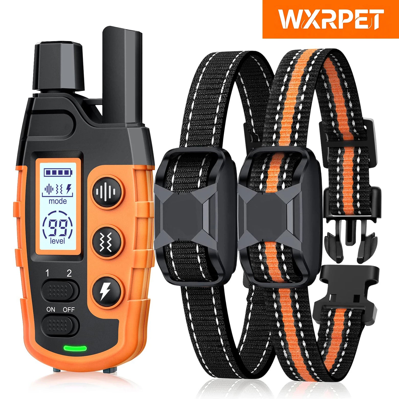 Collier Dressage 3300ft Étanche Choc Vibration Gros Chien