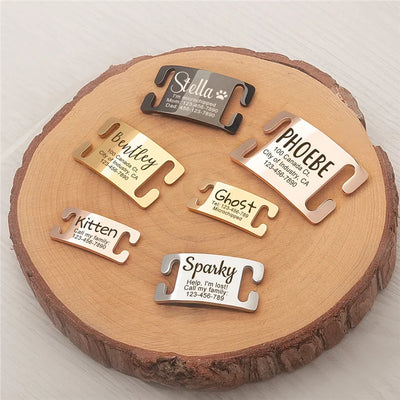 Médaille Gravée Inox Anti-Perte pour Chien