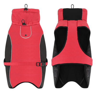 Manteau de Pluie Réfléchissant Grand Chien XL-6XL
