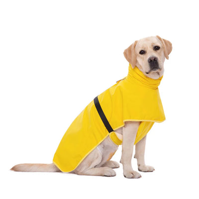 Manteau Imperméable Chien Poncho Capuche Grande Taille