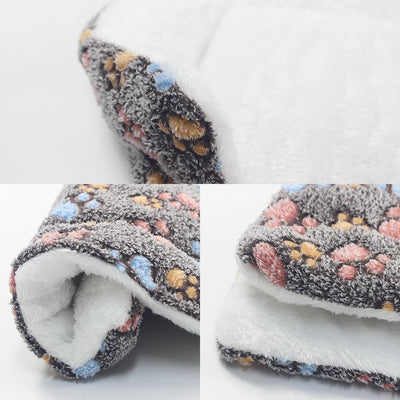 Coussin Chien Flanelle Epaisse Moelleux