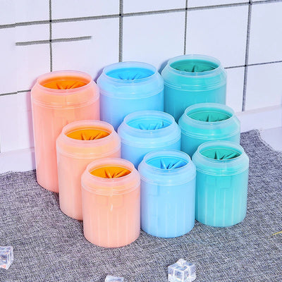 Nettoyeur de Pattes Toilettage Souple Chien