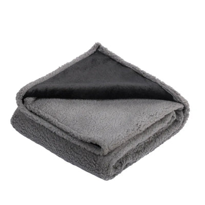 Couverture Flanelle Peau d'Agneau pour Chien