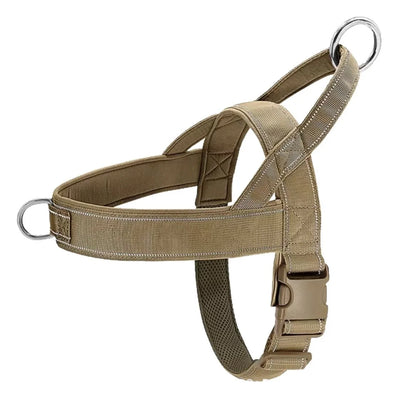 Harnais Tactique Anti-Traction Chien Grande Race