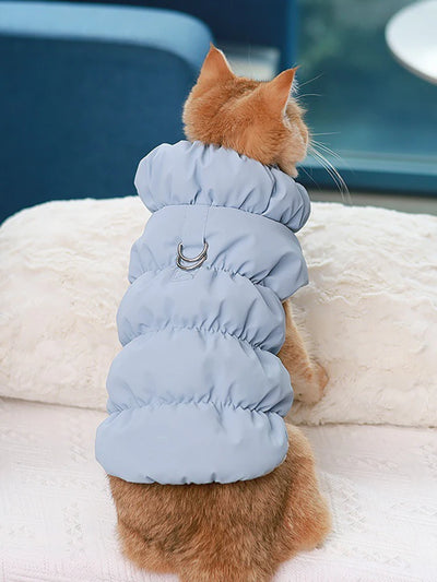 Manteau Coton Chaud à Bretelles pour Gros Chien
