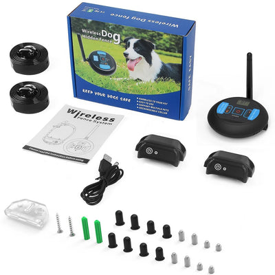 Clôture Électrique Sans Fil Étanche Gros Chien